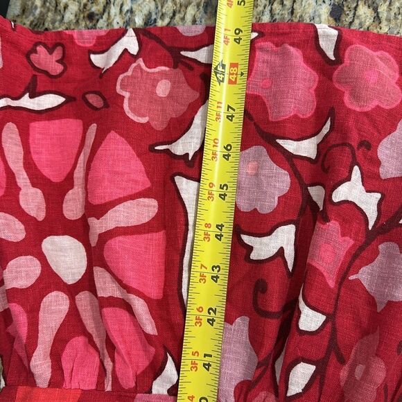 RHODE for Target Zinnia Floral Print Bell Sleeve Midi Dress Size 18 - Picture 13 of 13